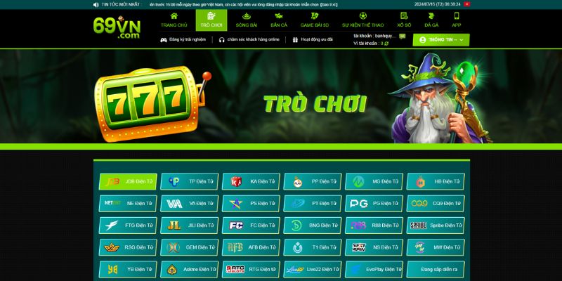 Giới thiệu 69VN - Kho game được cập nhật liên tục từ nước ngoài